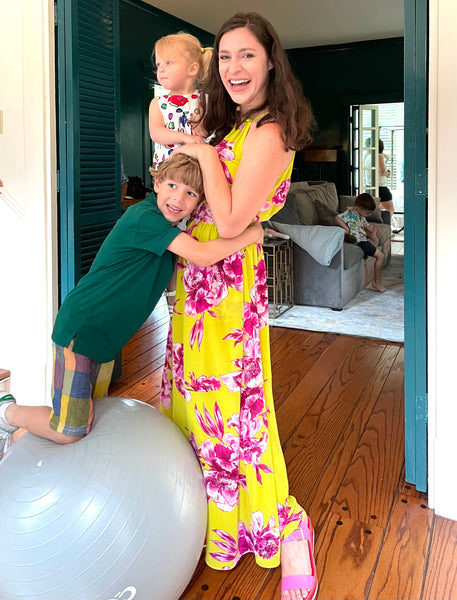 Revisiting Our Old Home - Blue Peacock Painted Living Room!