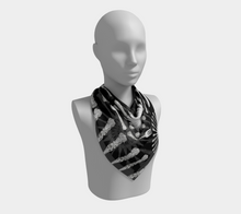 Grandmillennial Shop Scarf - Black