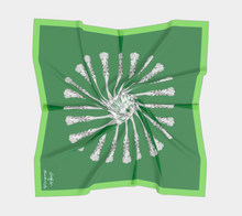 Grandmillennial Shop Scarf - Green