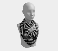 Grandmillennial Shop Scarf - Black