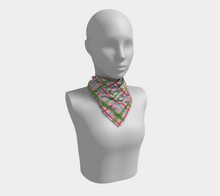 Grandmillennial Shop Scarf - Plaid