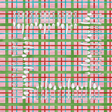 Grandmillennial Shop Scarf - Plaid