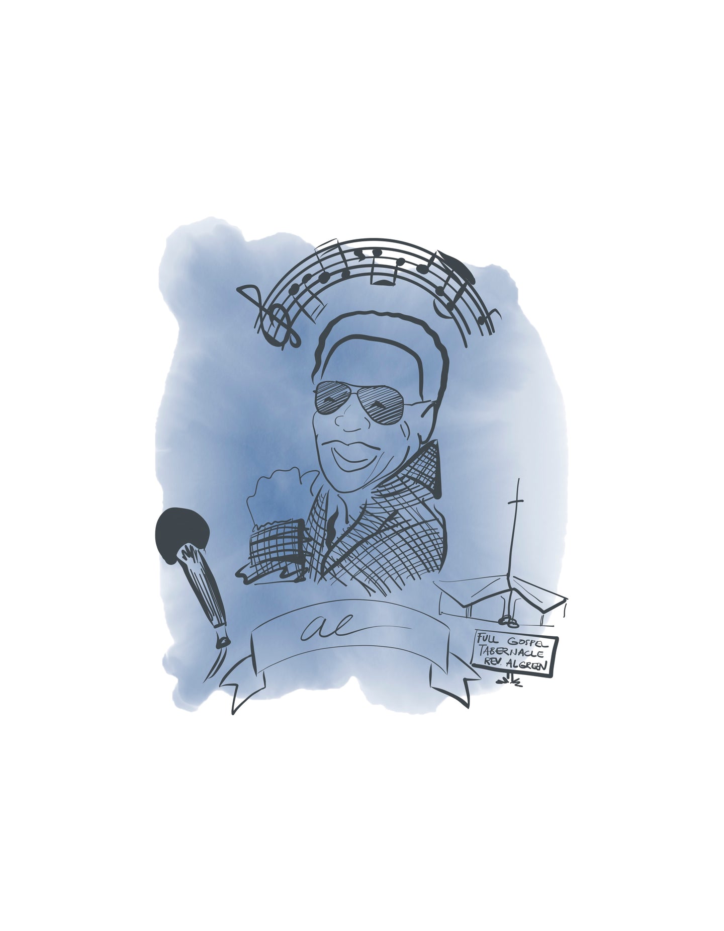 Memphis Royalty - Al Green Print