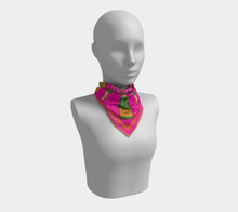 silk scarf - champagne in pink