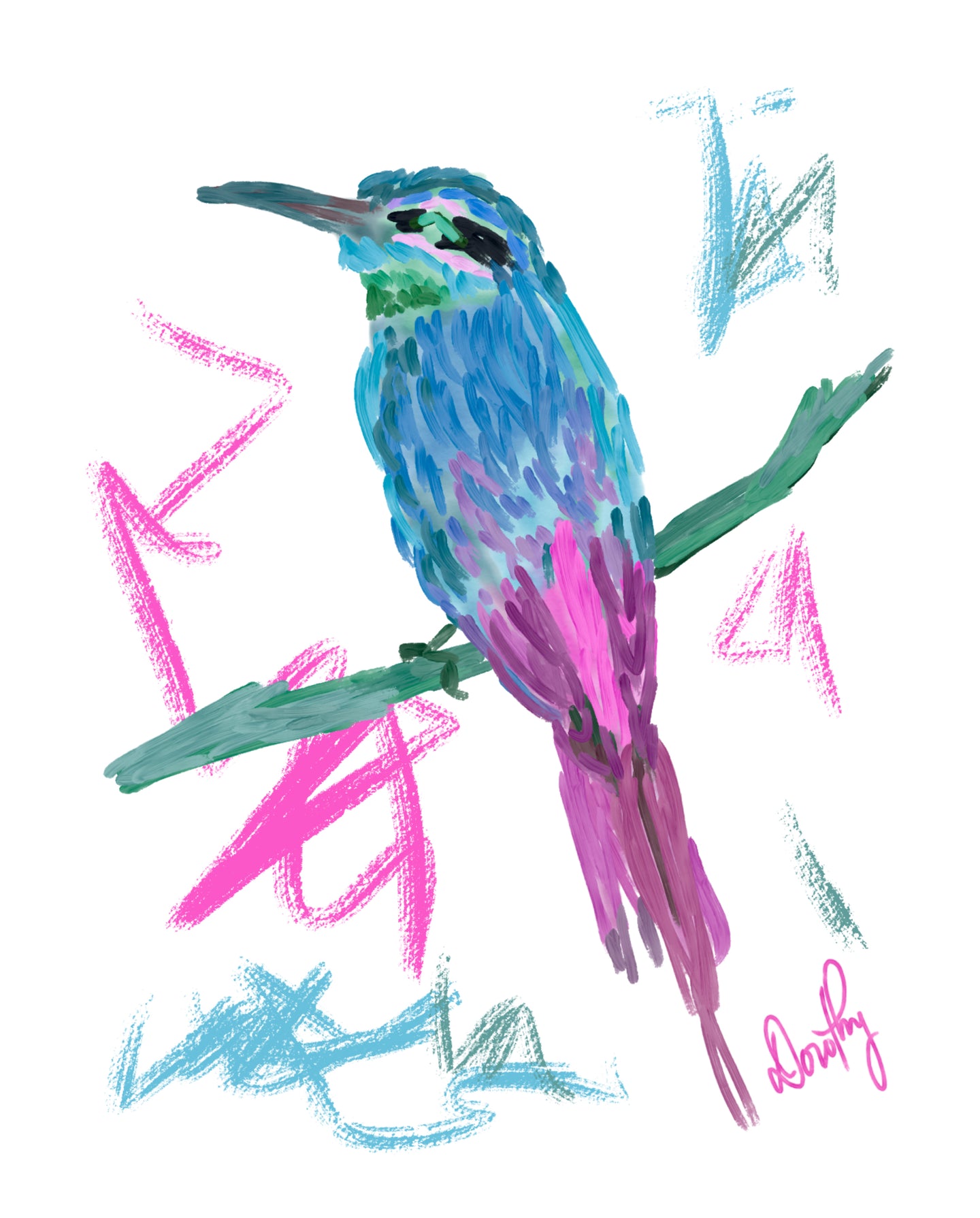 Fight or Flight Print #3 - Dorothy Art
