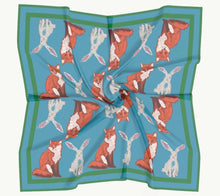 Silk Scarf - Fox & Hare