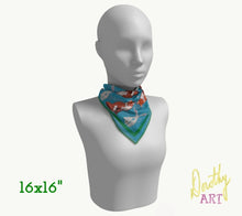 Silk Scarf - Fox & Hare