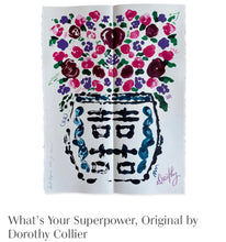 Commission Your Rorschach Ginger Jar Painting