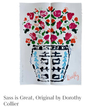 Commission Your Rorschach Ginger Jar Painting