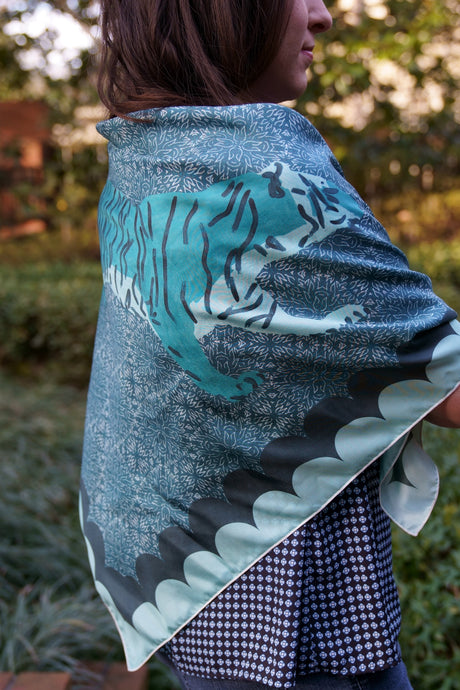 Scarf - Water Tiger