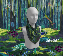 Silk Scarf - Iris Bayou Swamp