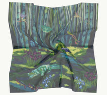 Silk Scarf - Iris Bayou Swamp
