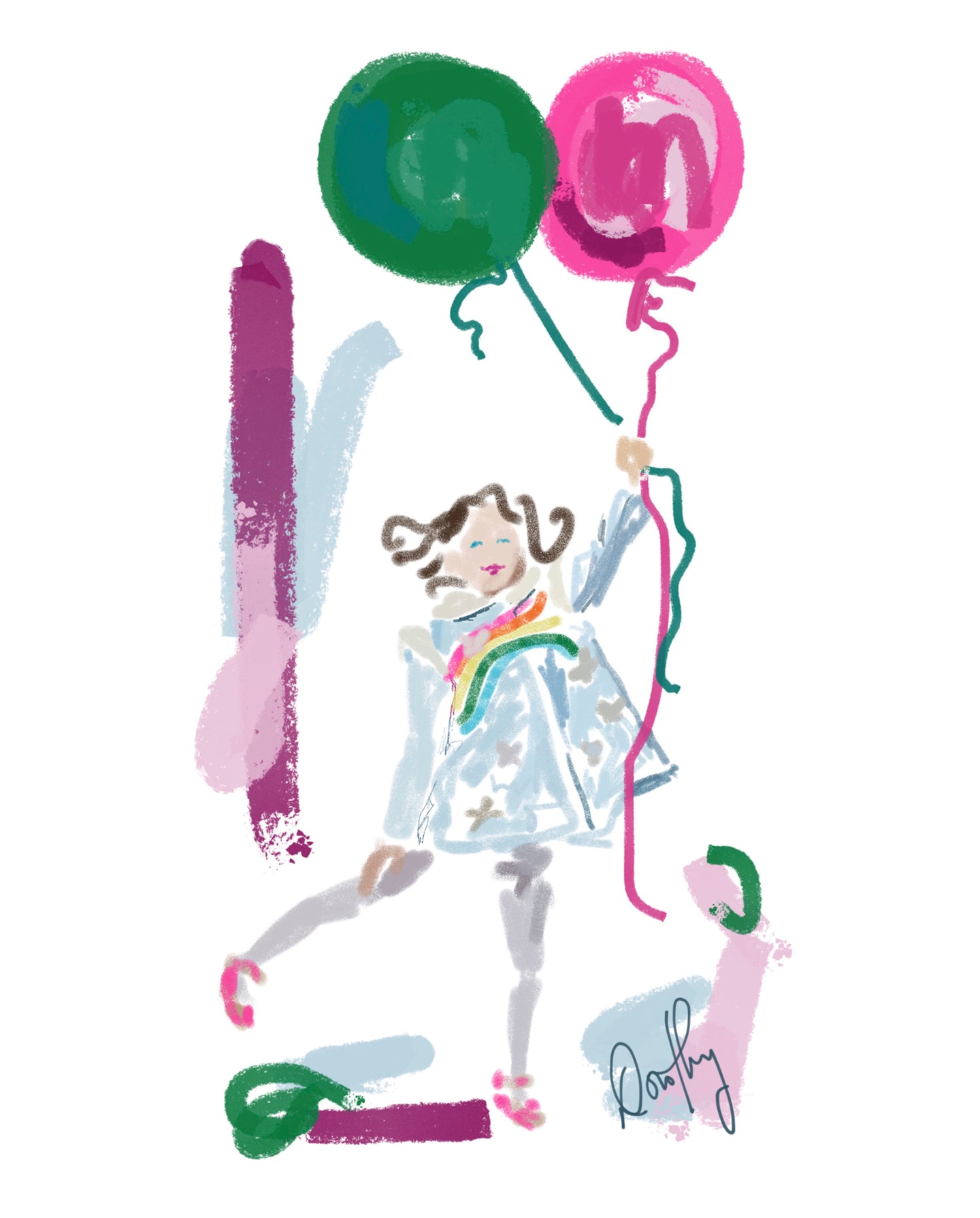 Carefree Days 1 - Dorothy Art