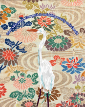Chinoiserie Animal Art Prints | Fox Peacock Crane Heron