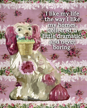 Staffordshire Grandmillennial Art Print - Dorothy Art