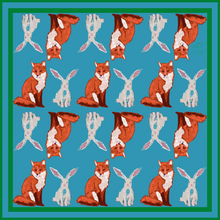 Silk Scarf - Fox & Hare