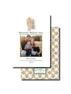 angel rejoice holiday card
