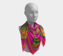 silk scarf - champagne in pink