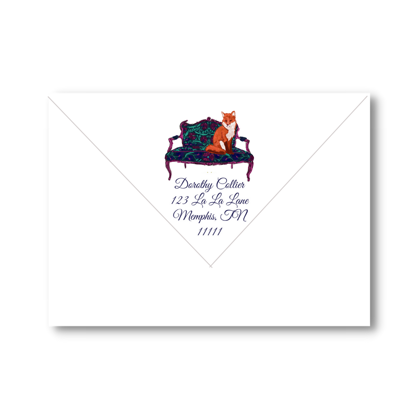 fox - envelopes - address printing