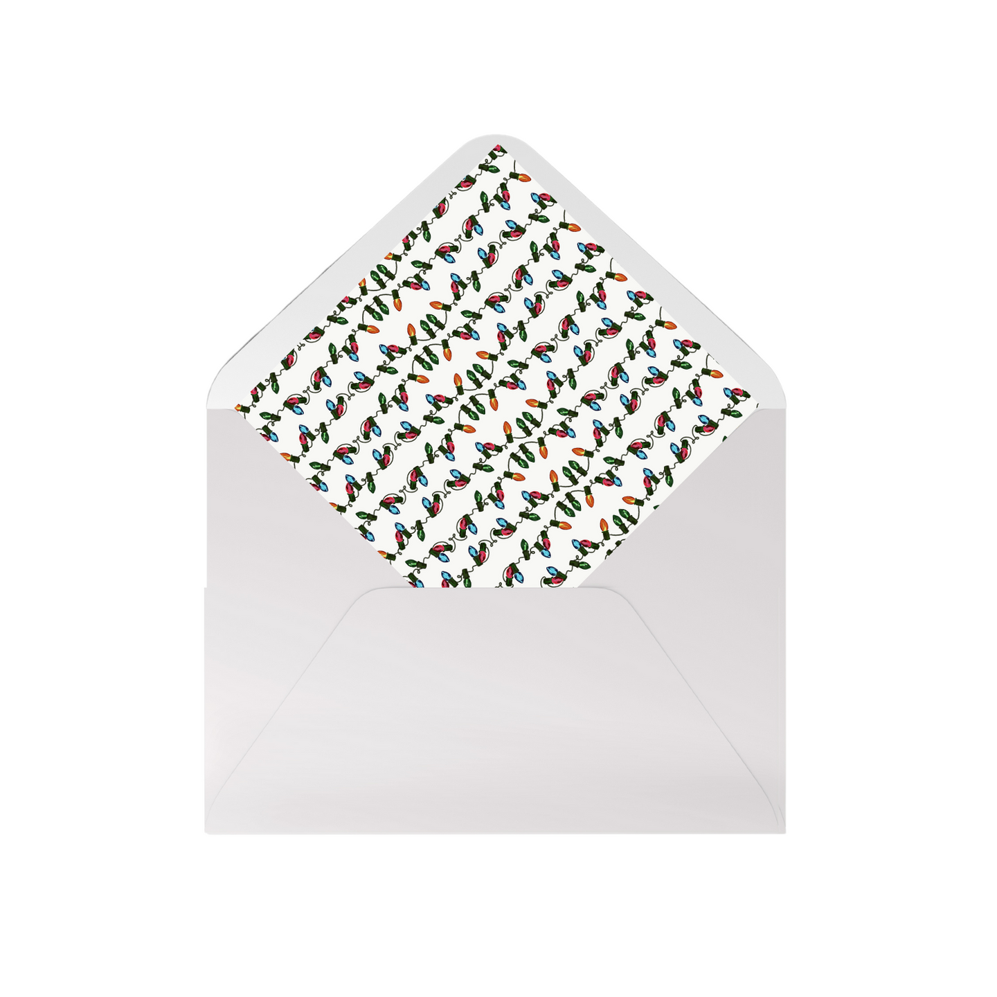 string lights envelope liner