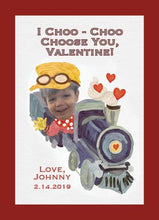 Train Valentine’s Day Card