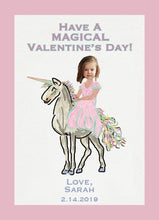 Unicorn Princess Valentine’s Day Card