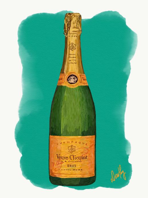 Veuve Clicquot - Watercolor