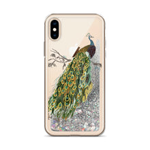 Peacock - Liquid Glitter Phone Case